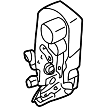 Mopar 55256715AF Rear Door Latch