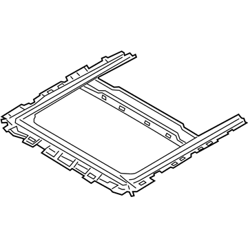 Kia 81610J6000 Frame Assy-Sunroof