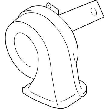 Nissan 25620-6MA0A Horn Assy-Electric Low