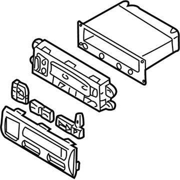 Nissan 27500-4W90A Control Assembly