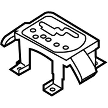 Nissan 96941-ZK30A FINISHER-Console Indicator