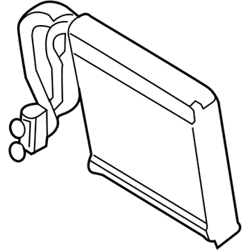 Nissan 27280-6GU0A EVAPORATOR Assembly Front