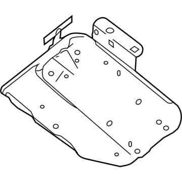 Nissan F4860-5VDMH Bracket Assembly-Battery Mounting