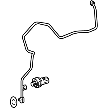 Honda 80341-SZT-G01 Pipe, Receiver