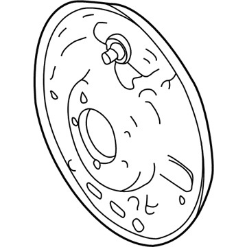 Mopar 5159102AA Plate-Brake Backing