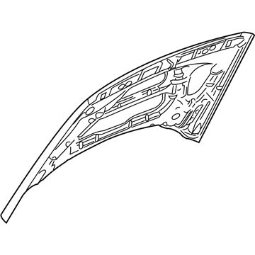 Mopar 55396564AB Hood Panel