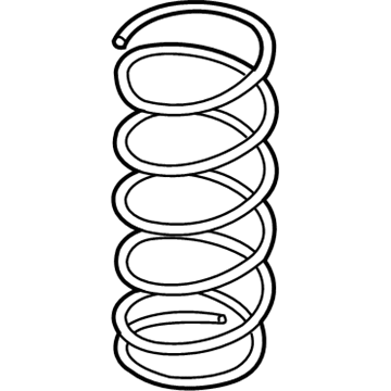 Infiniti 55020-1MT3B Rear Suspension Spring