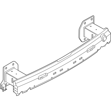 BMW 51-12-7-441-145 Carrier, Bumper Rear