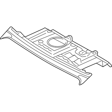 Kia 693004U400 Panel Assembly-Rear PACKAG