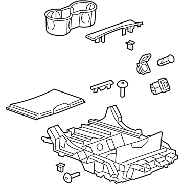 GM 84225095 Compartment