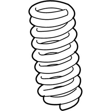 Mopar 52855674AB Spring Front Suspension Coil