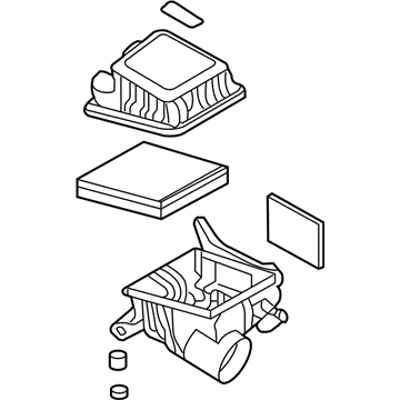 Kia 281102G100 Air Cleaner Assembly