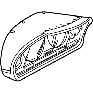 BMW 62-10-9-147-700 Instrument Cluster