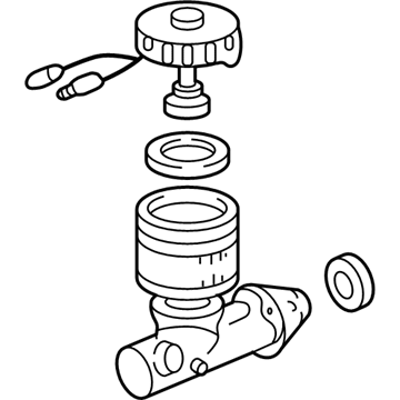 Acura 46100-ST7-A52 Master Cylinder Assembly