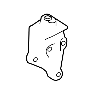 Nissan 11253-6LB0A Bracket-Engine Mounting, LH