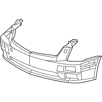 GM 12335935 Bumper Cover