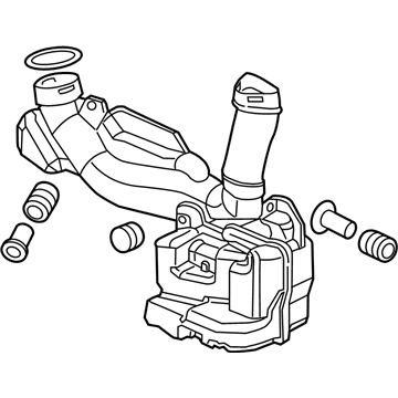 Honda 17230-R1B-A00 Chamber, Resonator