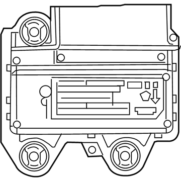 Mopar 68293703AA OCCUPANT Restraint Module