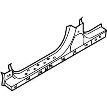 Hyundai 71322-L0D00 Panel-Side SILL Outer, RH