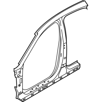 Hyundai 71110-L0A00 Panel Assembly-Pillar Outer, LH