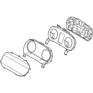 Kia 94011L3000 Cluster Assembly-INSTRUM