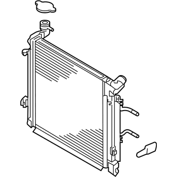 Kia 25310C1250 Radiator Assembly