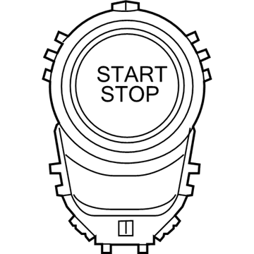 BMW 61-31-6-835-087 Starter/Stop Switch