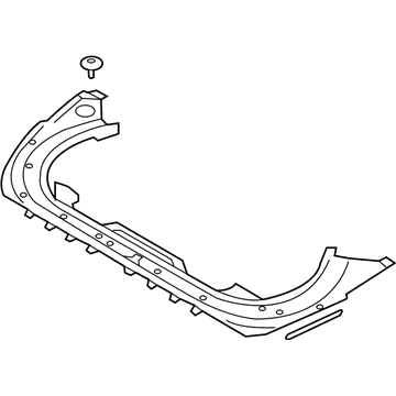 Hyundai 86361-D2000 Cover Assembly-Radiator Grille Upper