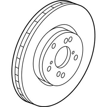 Acura 45251-TZ3-A00 Disk, Front Brake (17I