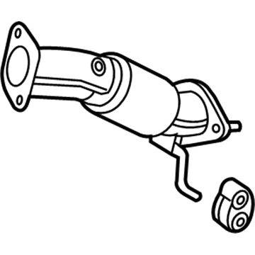 Kia 286102T110 Front Muffler Assembly