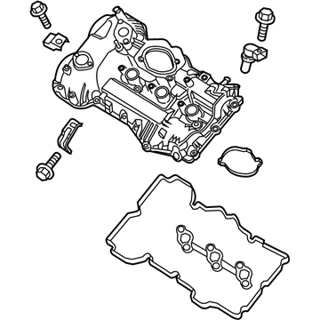 Kia 224203LFA0 Cover Assembly-Rocker, RH