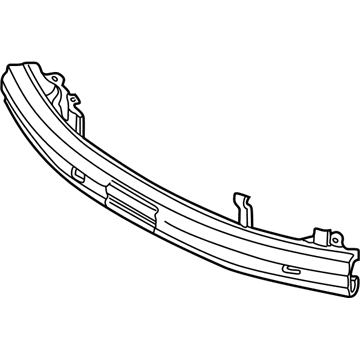 Hyundai 86530-2C000 Rail Assembly-Front Bumper