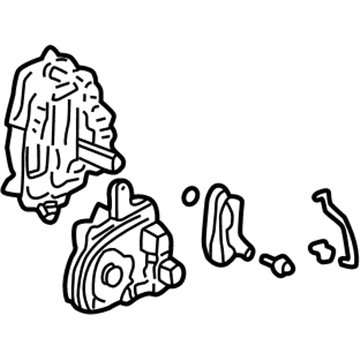 Honda 74800-S9A-J01 Lock Assembly, Tailgate