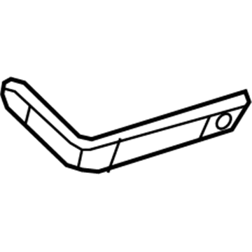 Hyundai 86614-3V000 Bracket Assembly-Rear Bumper Side, RH