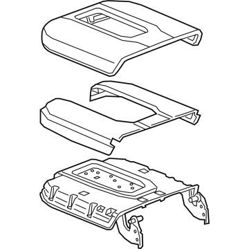 GM 84507089 Armrest