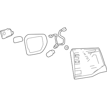 Toyota 81591-60391 Back Up Lamp Assembly