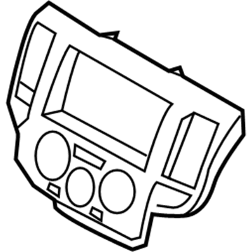 GM 19317265 Radio Bezel