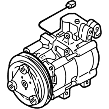 Kia RK2NA61450U Reman Compressor Assembly