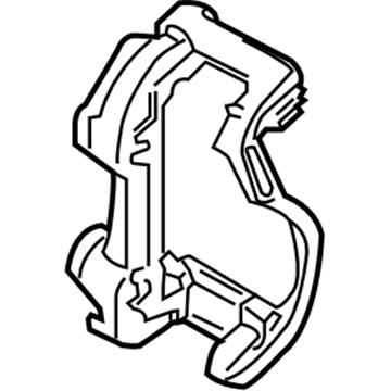 Nissan 41014-ZC00A Member-Torque, Front, RH