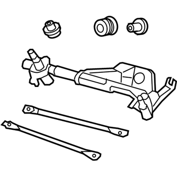 Honda 76530-SWA-A01 Link, FR. Wiper