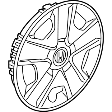 Honda 44733-TF0-G12 Trim Assembly, Wheel (15X5 1/2J)