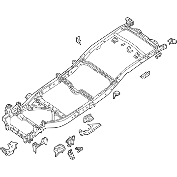 Nissan 50100-9BU0A FRAME