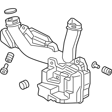 Acura 17230-R9A-A00 Chamber Assembly, Resonator