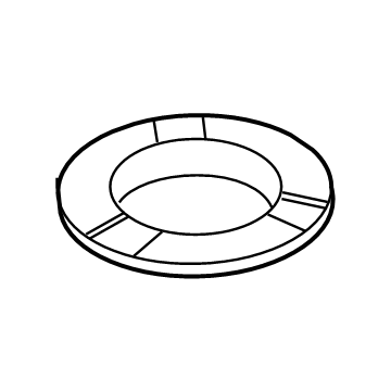 Nissan 54034-5XA0A SEAT-RUBBER, FRONT SPRING