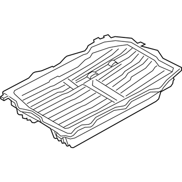 BMW 24-11-7-855-261 Transmission Oil Pan With Filter Repair Set