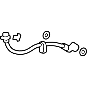 Honda 01466-SWA-000 Hose Set, Rear Brake