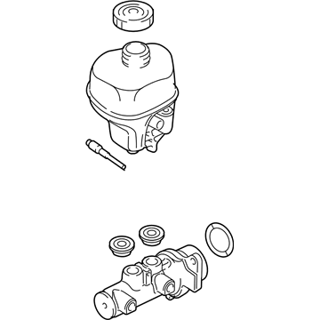 Mopar 68398157AA Brake Master Cylinder