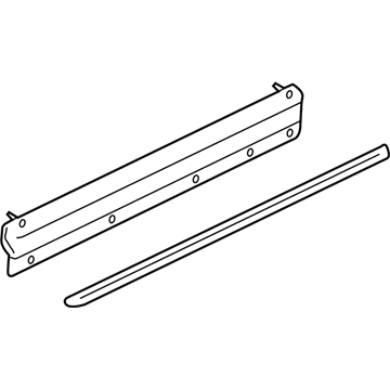 GM 12386647 Molding, Front Side Door Lower