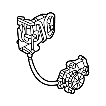 GM 13542866 Lock Assembly