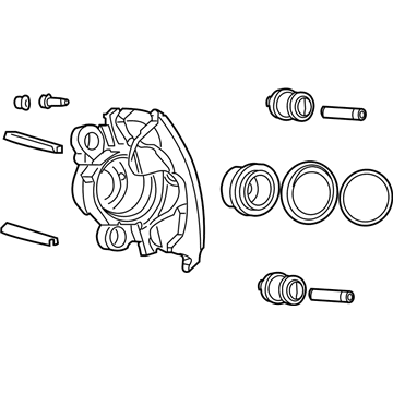 Mopar 5179730AA CALIPER-Disc Brake